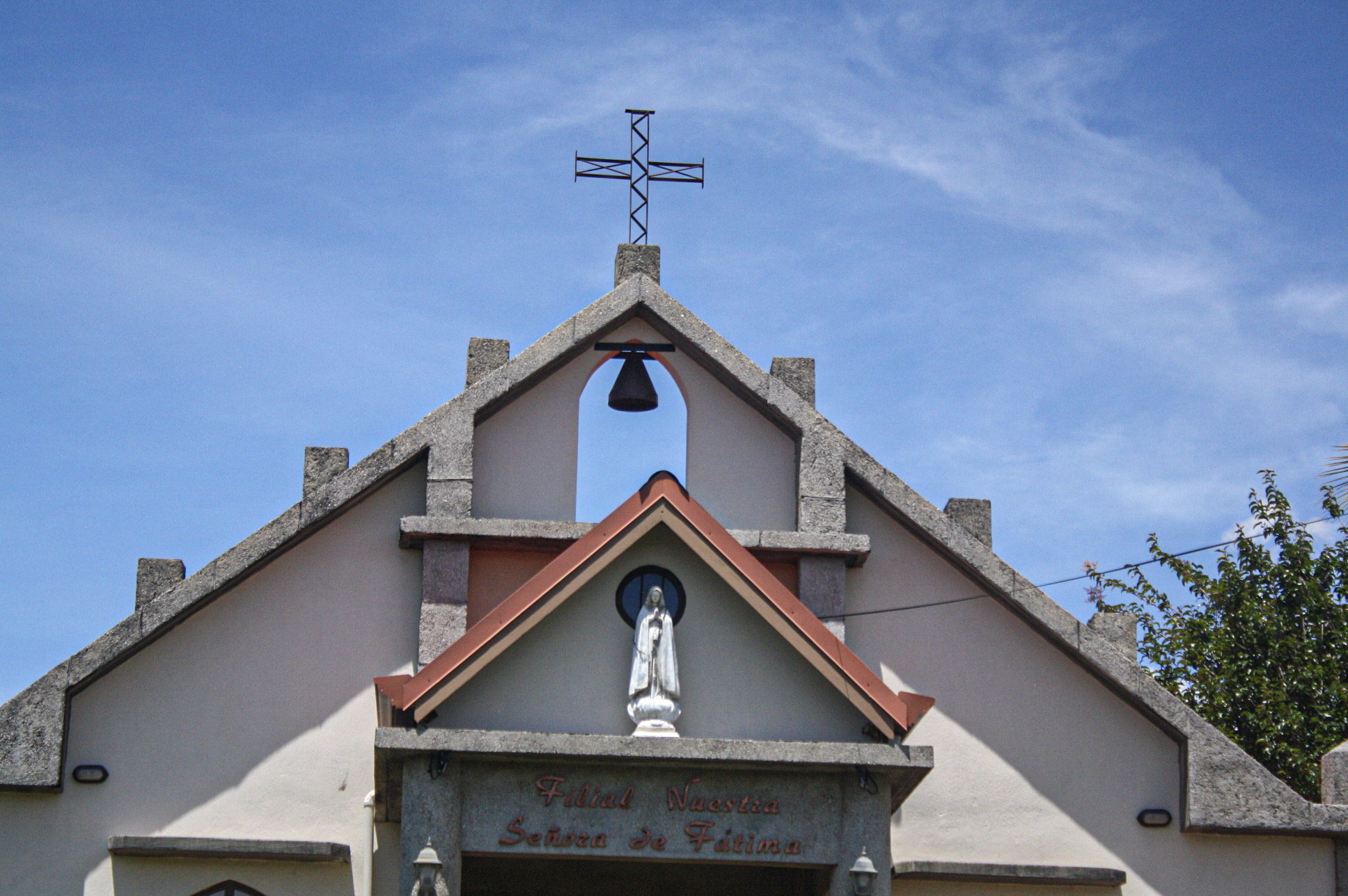 Exterior de la capilla