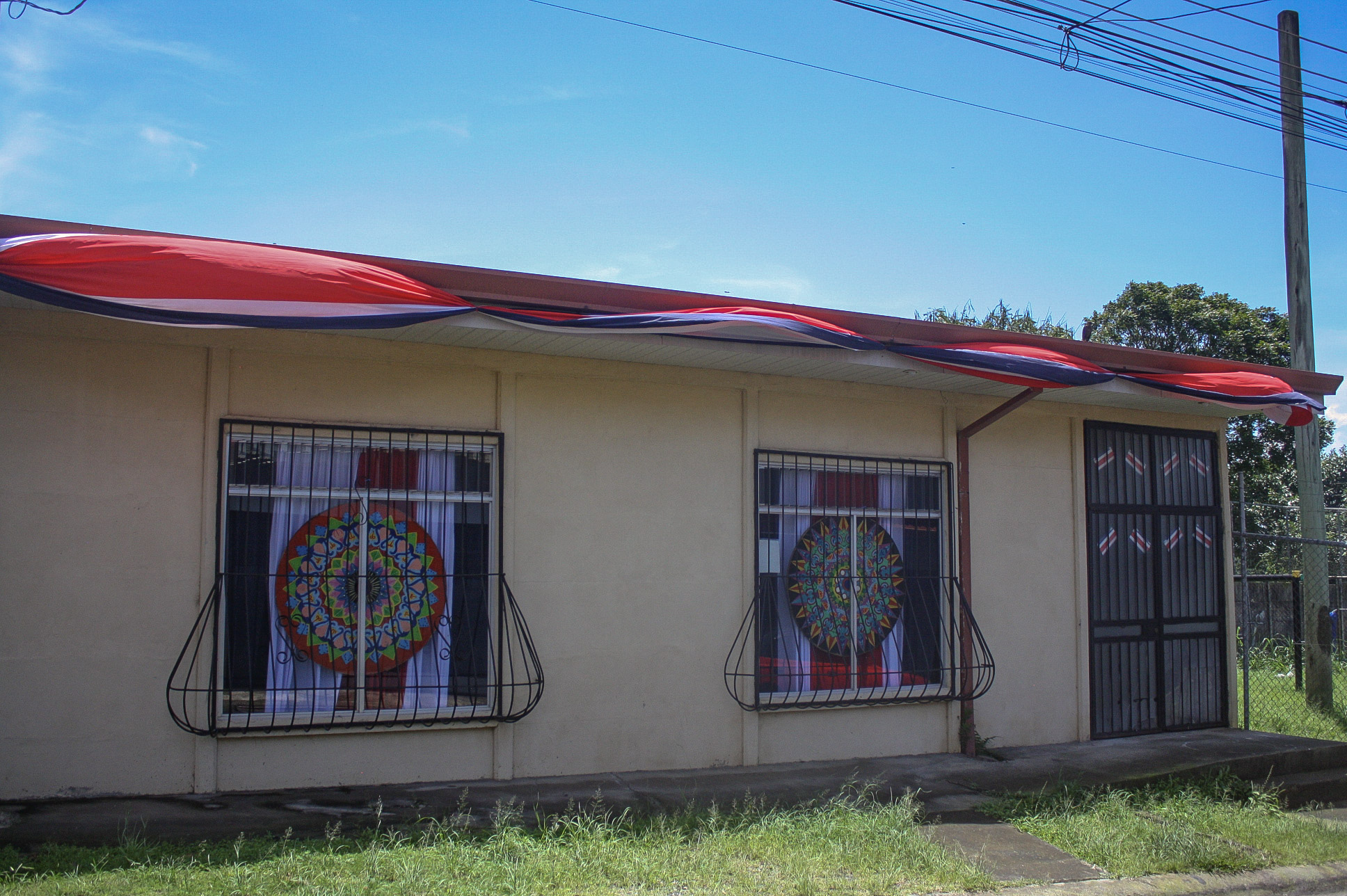 Fachada de la capilla
