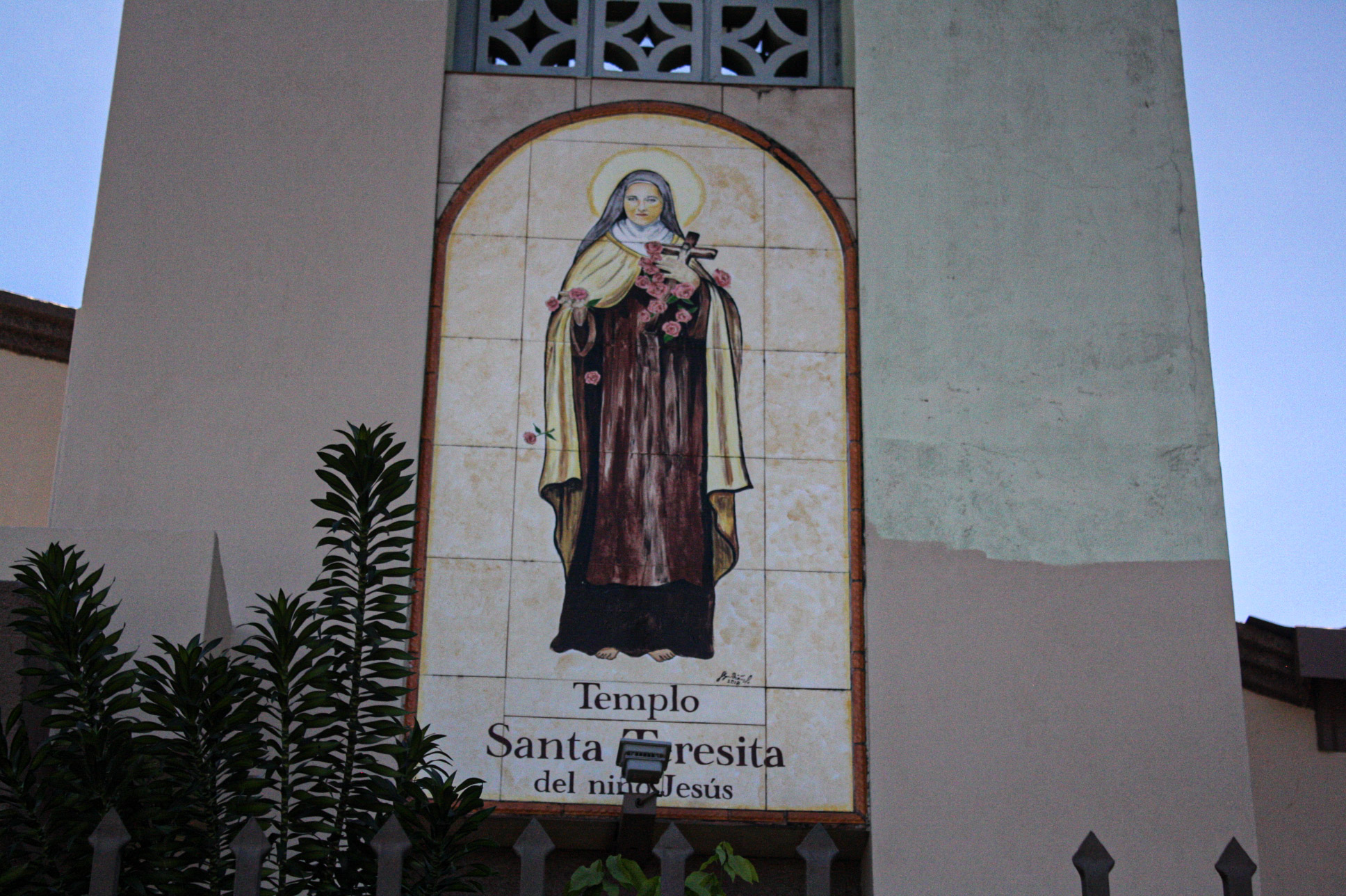 Pintura de Santa Teresita del Niño Jesús