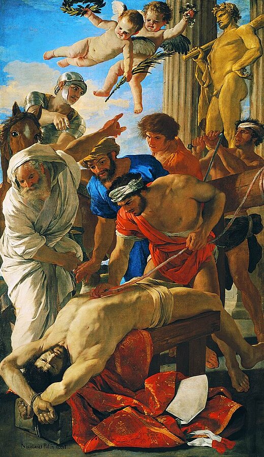 Martirio de San Pablo - Nicolas Poussin
